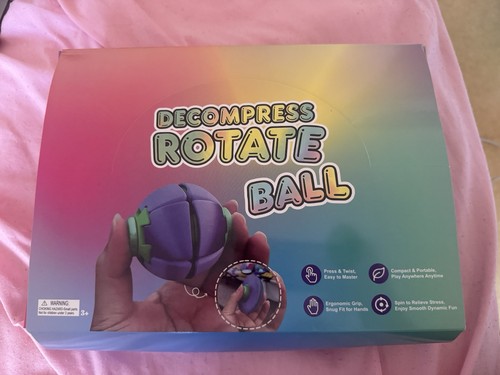 Fidget ball rotate decompress - ball,