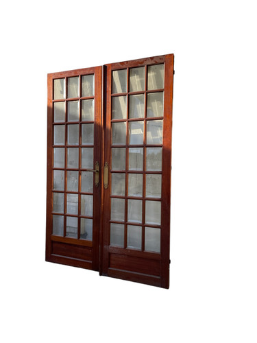 Paire portes bois - en,