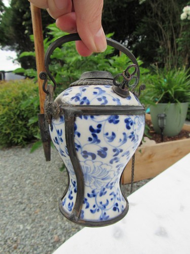 Ancienne pipe eau - a, asiatique