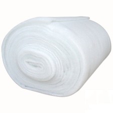 Polyester Wadding Roll 4oz Quilting Upholstery Crafts Padding 27 & 54 Inch Wide