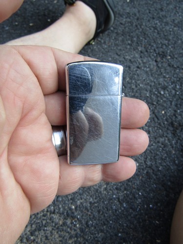 Vintage zippo monogram - ,
