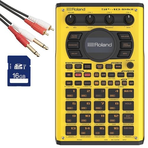 Roland 404mkii yellow - roland, sp-404mkii-y