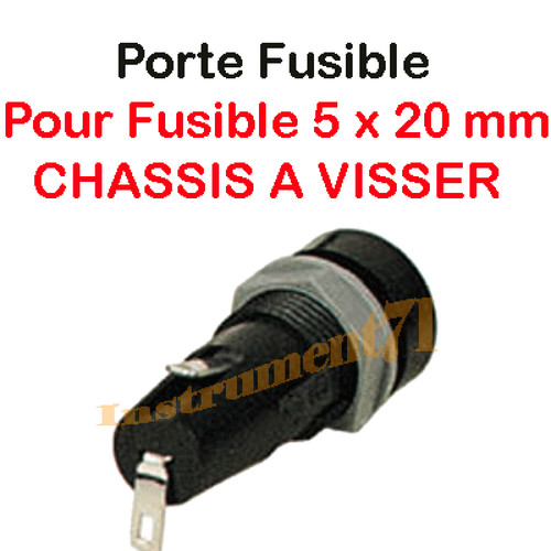 Porte fusible chassis - porte,