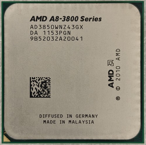 Processeur amd 3850 quad - processeur, a8-3850
