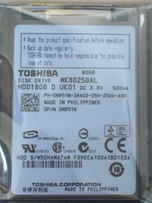 TOSHIBA MK8025GAL 80GB 1.8"ZIF/CE HDD For HP Compaq mini700e 702EA 1000 Laptop