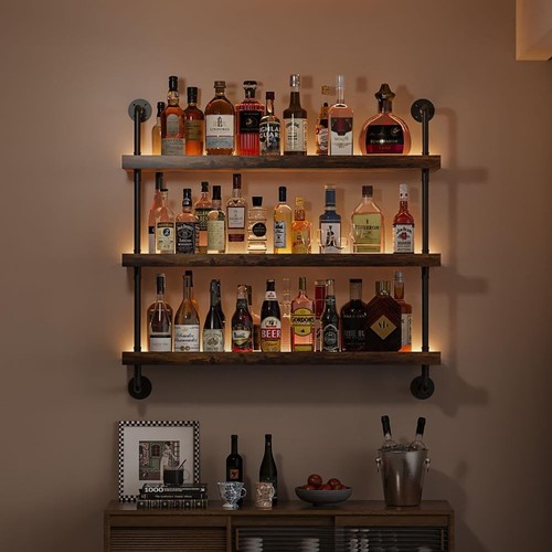 Tier wall mounted - 3-tier, rack