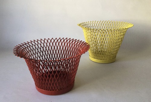 Cache pot plante metal - 2,