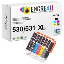 Lot de 6 cartouches d'encre