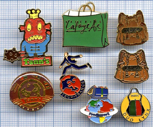 Lot pin galeries - pin's,