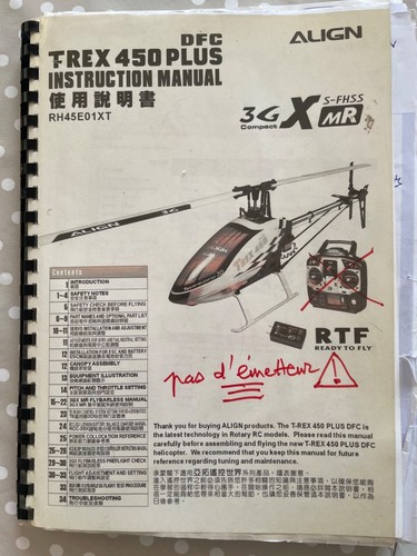 Align trex450 plus dfc - align,