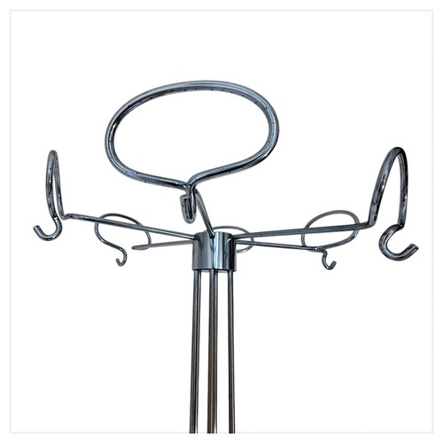 Porte manteau métal chromé - porte-manteau,