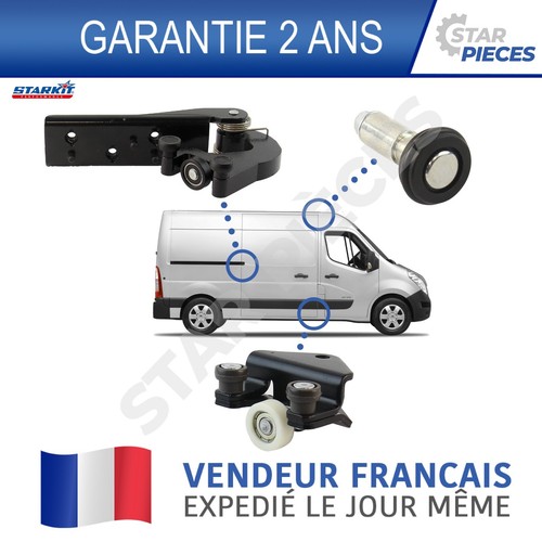 Kit roulette porte coulissante - kit,