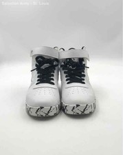 Fila Unisex Kids Vulc 13 Marble 3CM00488-112 White Black Sneaker Shoes Size 5.5