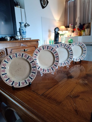 Lot assiettes anciennes - assiettes,