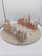 Échiquier en Pierre à Savon