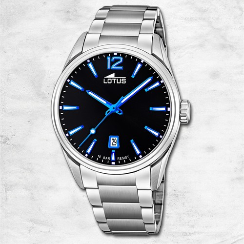 Lotus montre hommes inox - lotus,
