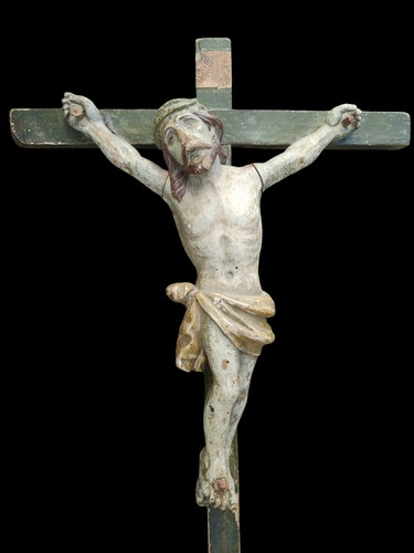 Christ croix bois - christ,
