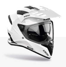Enduro Casque de Sécurité Casque Cross Moto Casque Quad Airoh BANDIT Color Blanc
