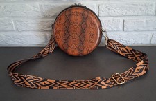 Sac Bandoulière Rond Façon