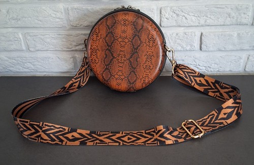 Sac bandoulière rond façon - sac,