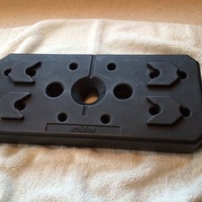 Weider Weight Plate Pro Power 12.5 Lbs Vinyl Rectangular Stackable Machine