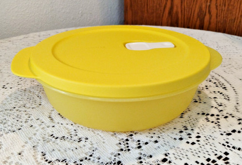 Tupperware crystal wave yellow - tupperware,