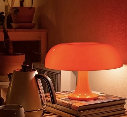 Lampe table orange style - lampe,