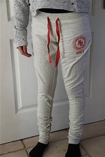 pantalon jogging gris femme