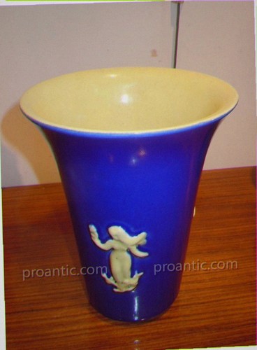 Vase art déco céramique - vase,