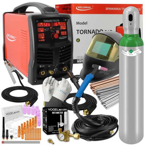 Weldman tornado tig 210 dc - tornado, ac/dc