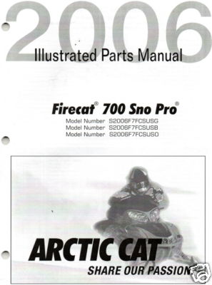 2006 arctic cat firecat 700 - ,
