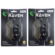 2 Kit plaquettes frein Av Ga