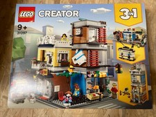 LEGO 31097 CREATOR Maison De Ville Avec Animalerie Café NEUF OVP
