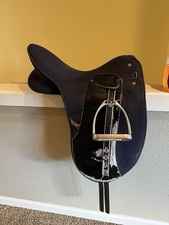 Wintec Sport Dressage Black 17 Equestrian Saddle M Tree