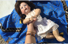 Poupée de caractère tete porcelaine SFBJ Paris collection déco brocante N 251