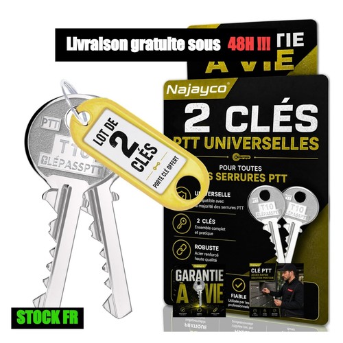 Lot clés passe - de,