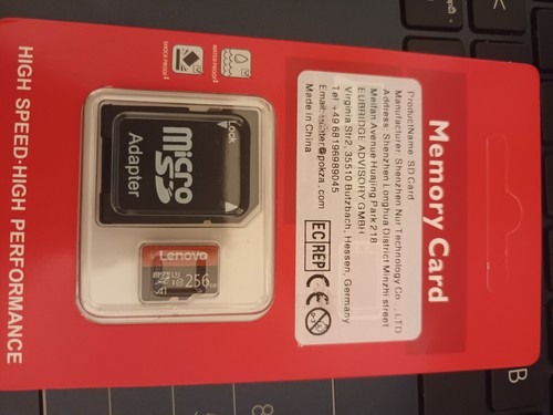 Carte micro 256 stockage - carte,