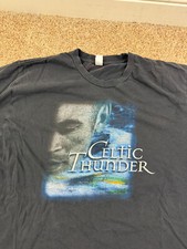 Celtic Thunder US Tour 2008 T Shirt XL Concert Tee Black Graphic Print