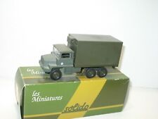 SOLIDO, BERLIET GBC KT Military Truck Shelter Door Workshop bt