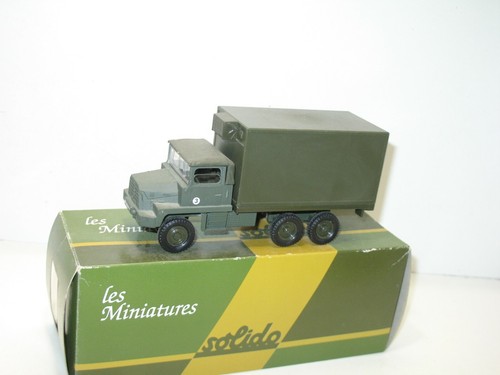 Solido camion berliet - gbc, kt