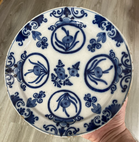 Belle assiette faience - assiette,