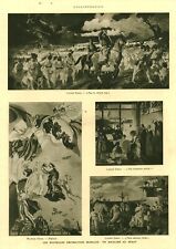 Antique 1929 Senate Staircase Magazine Document