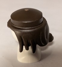 playmobil  cheveux  Marron Foncé natte courte     pirate corsaire ha9 neuf