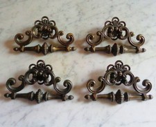 HUGE Dresser Armoire Cabinet Door Drawer Pull Knob w Drop Handle Set #P231 &564