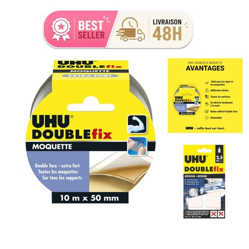Uhu doublefix ruban adhésif - doublefix,