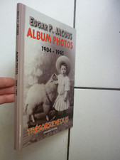 EDGAR P   JACOBS (  BLAKE ET MORTIMER  )  ALBUM  PHOTOS  /  EDITION  COBAPRINT