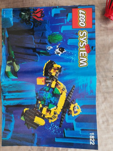 Lego system 1822 sea claw - lego,