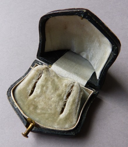 écrin boite cuir pour - en,