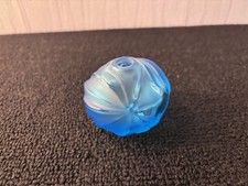 Mini vase bleu en cristal
