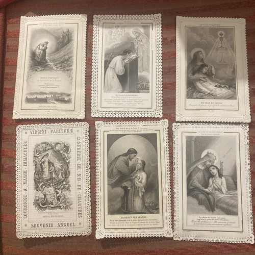 Lot images pieuses debut 20 - lot,
